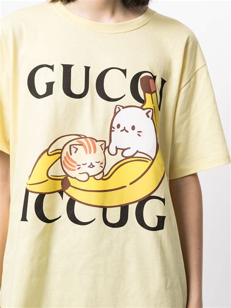 gucci x bananya clothing